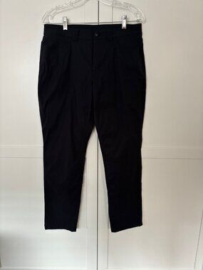 Eddie Bauer Black Lightweight Travel Pants Size 8
